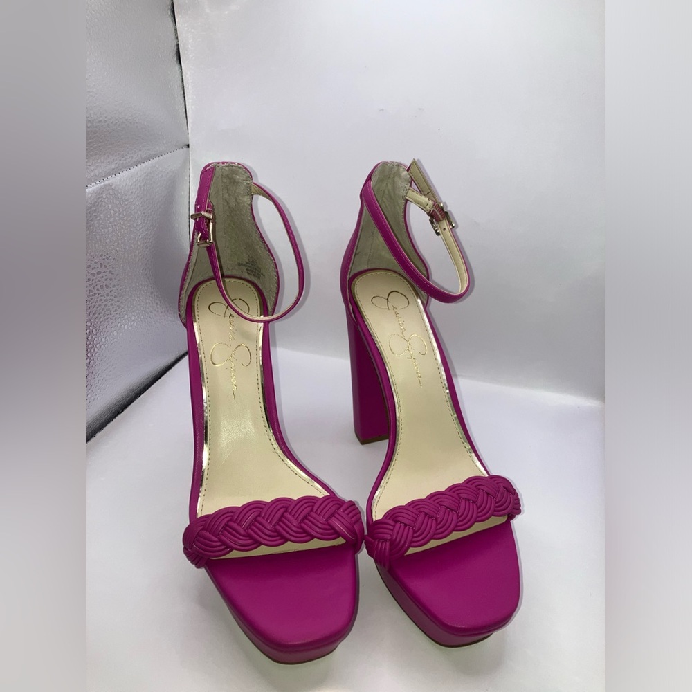 Jessica Simpson Pink Heels 8.5